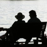 Building Relationships People talking on a bench